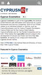 Mobile Screenshot of cypruscosmetics.com